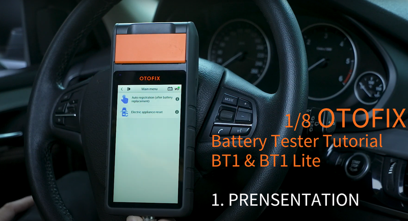 OTOFIX Tutorials：Car Battery Tester OTOFIX BT1 and BT1 Lite