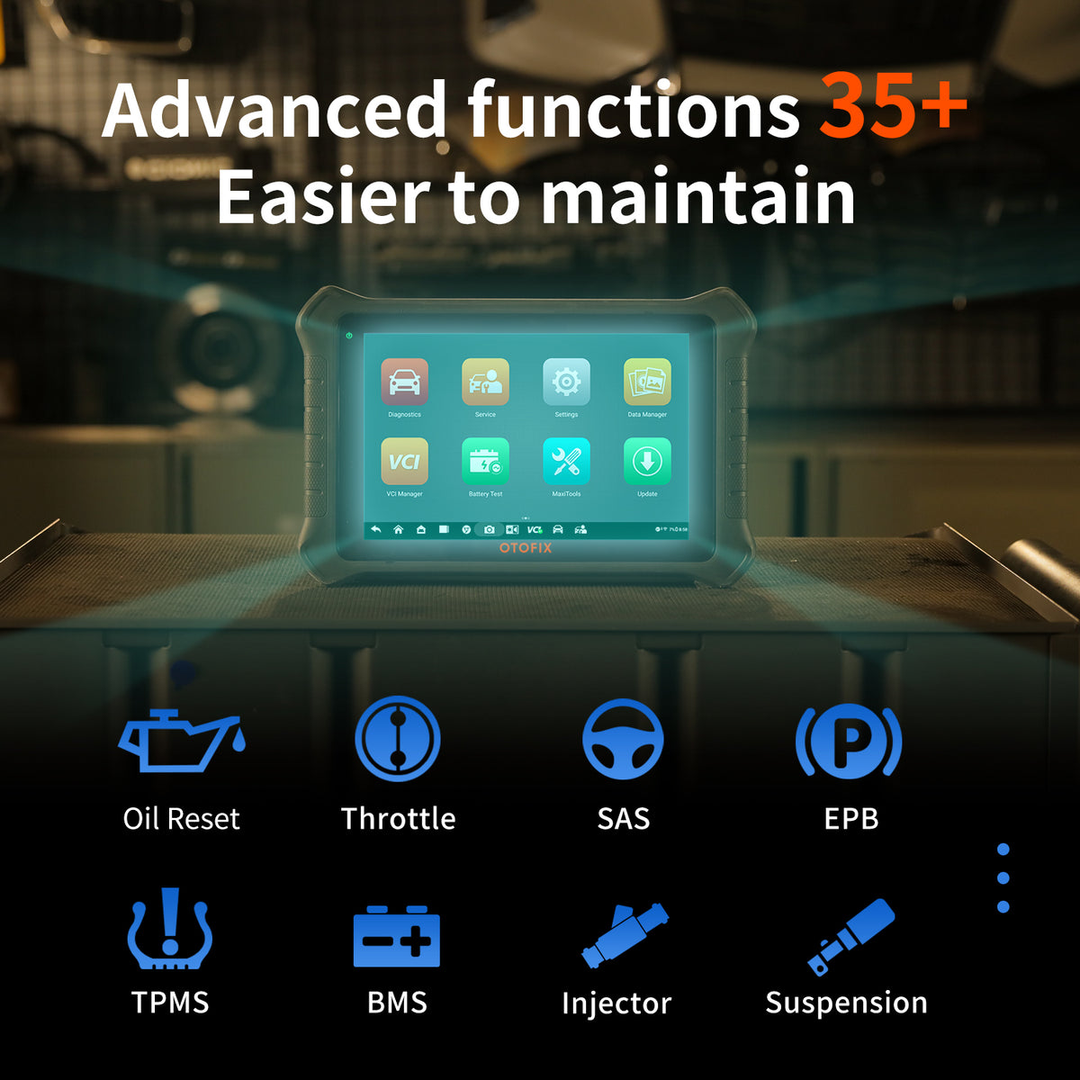 OTOFIX D1 Pro Advanced Car Diagnostic Tool with OBDII