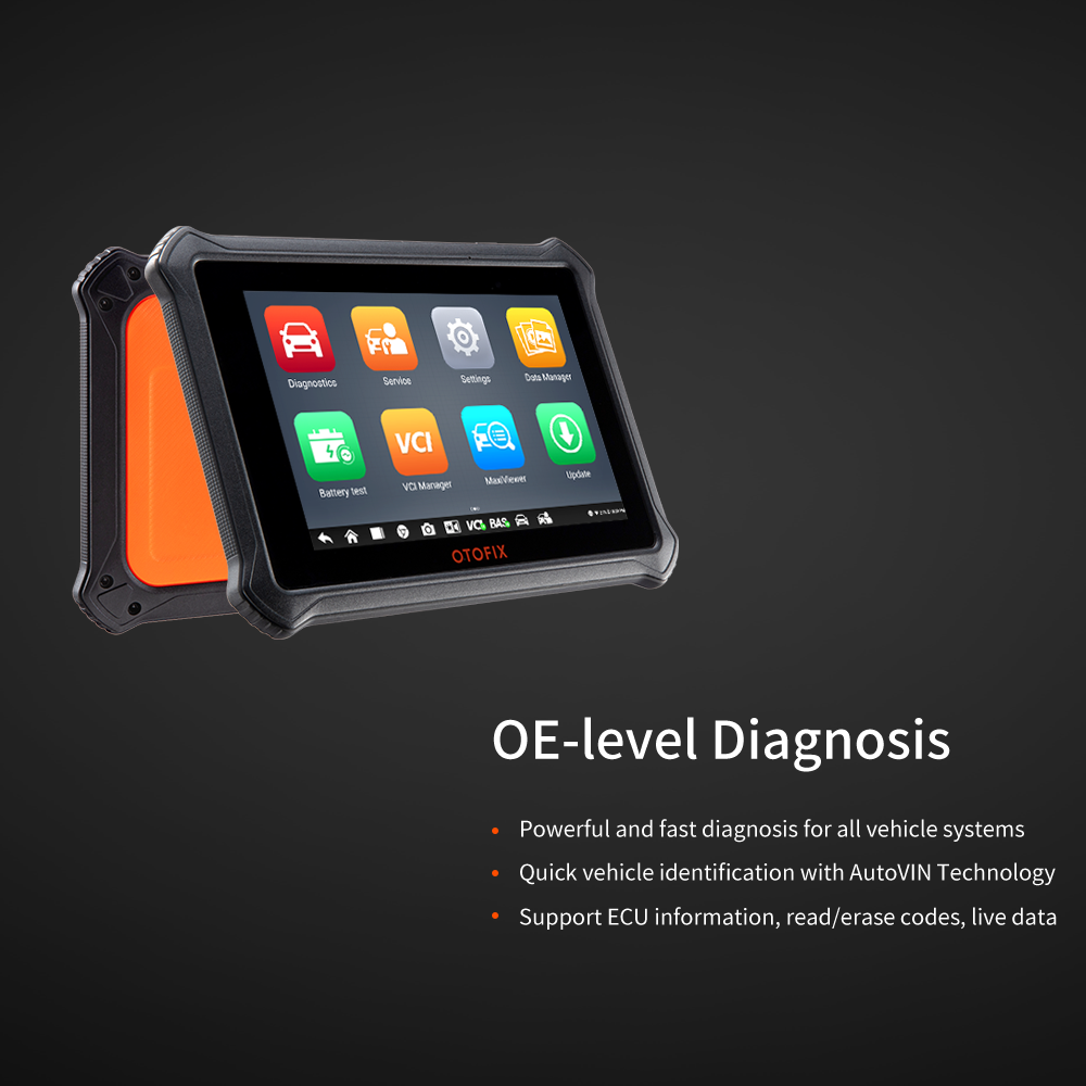 OTOFIX D1 Lite Diagnostic Tablet Automotive Scanner has  OE-Level Diagnosis