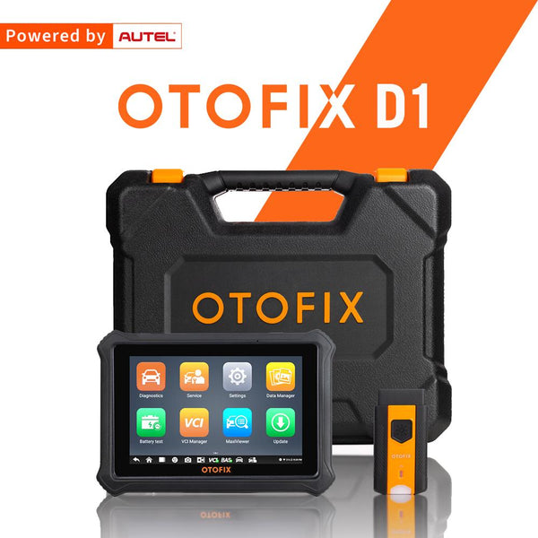 OTOFIX D1 Diagnostic Tablet Automotive Scanner and Packaging
